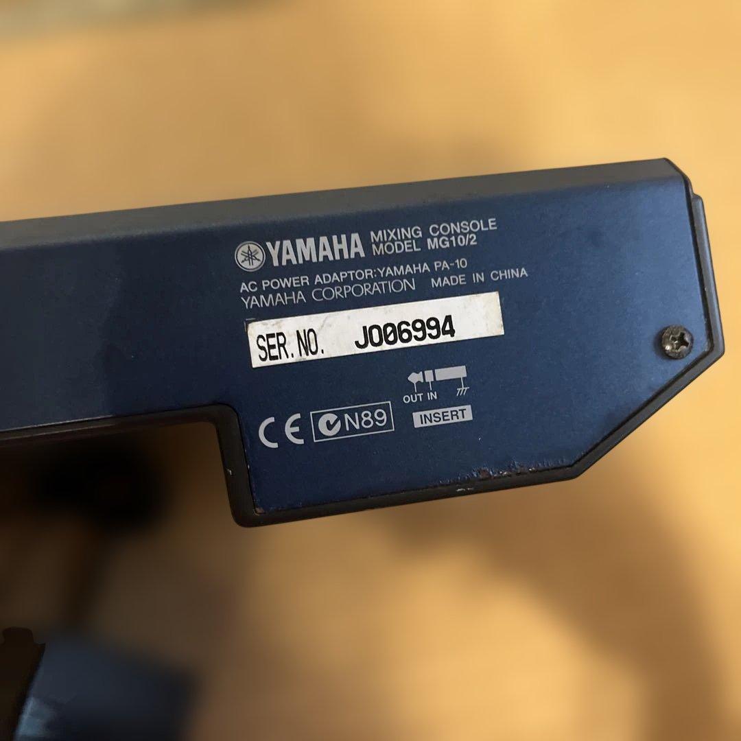 YAMAHA MG10/2 アナログミキサー