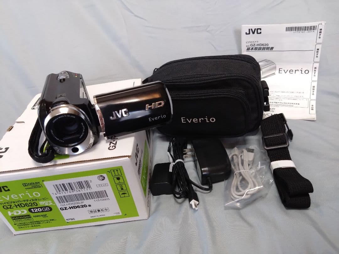 JVC Everio HDビデオカメラ 本体