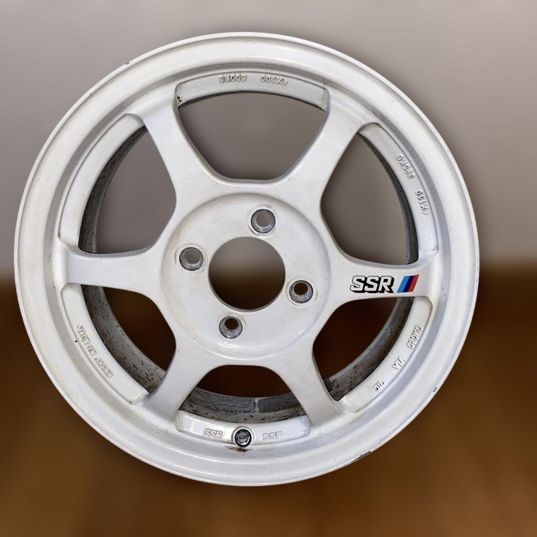 SSR TYPE-C 14インチPCD100 4H 5j +45 4本 白