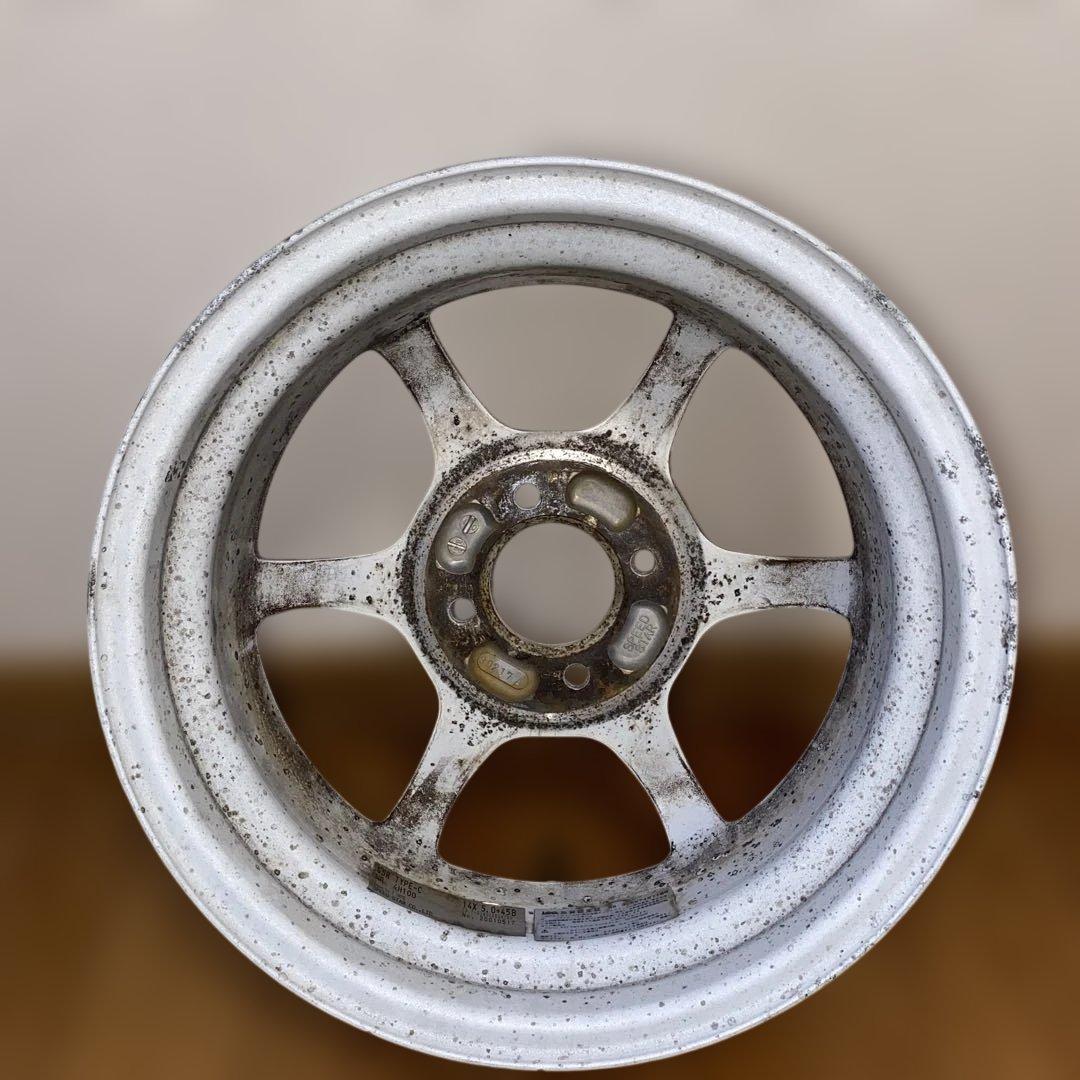SSR TYPE-C 14インチPCD100 4H 5j +45 4本 白