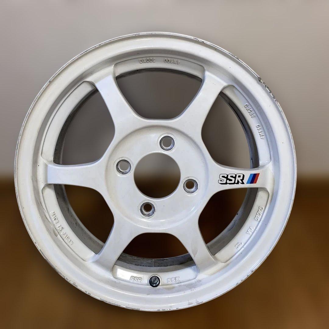 SSR TYPE-C 14インチPCD100 4H 5j +45 4本 白