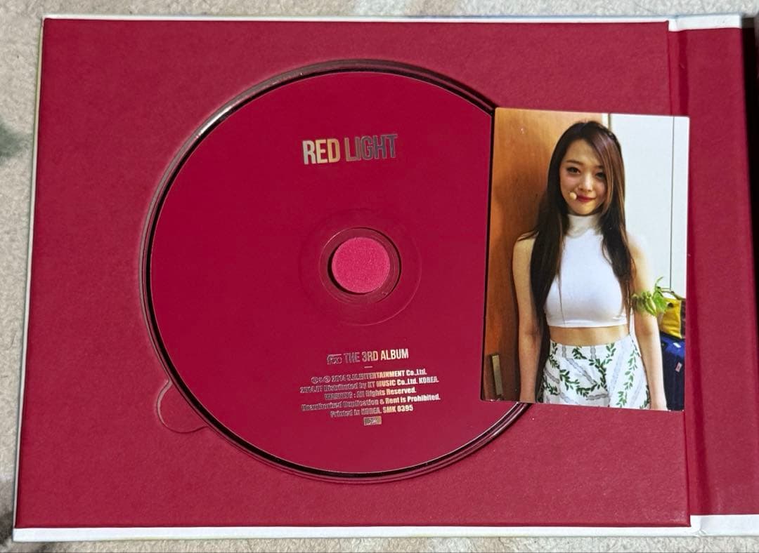 f(x) RED LIGHT CD トレカ付き