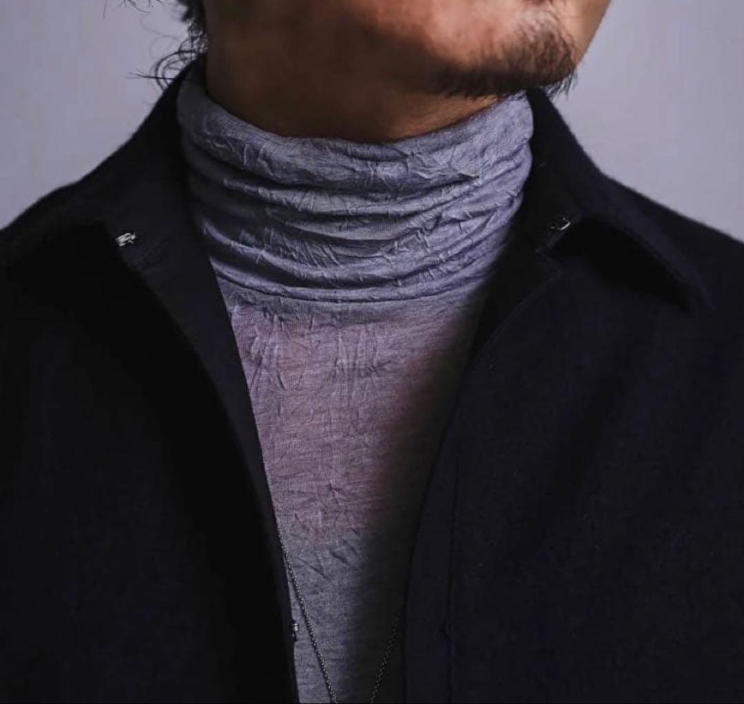 PRY シュウトCraft Fabric Layered Turtle-neck