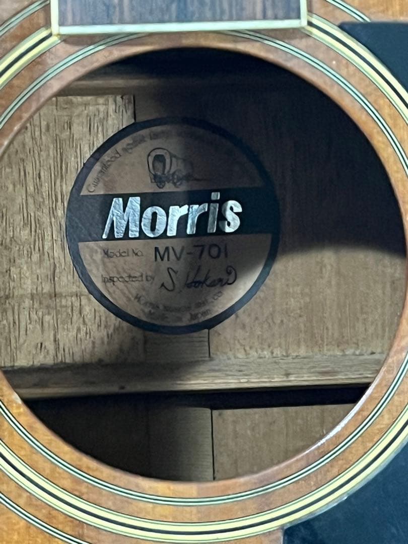 早期売りの為セール中　Morris アコースティックギター　MV-701