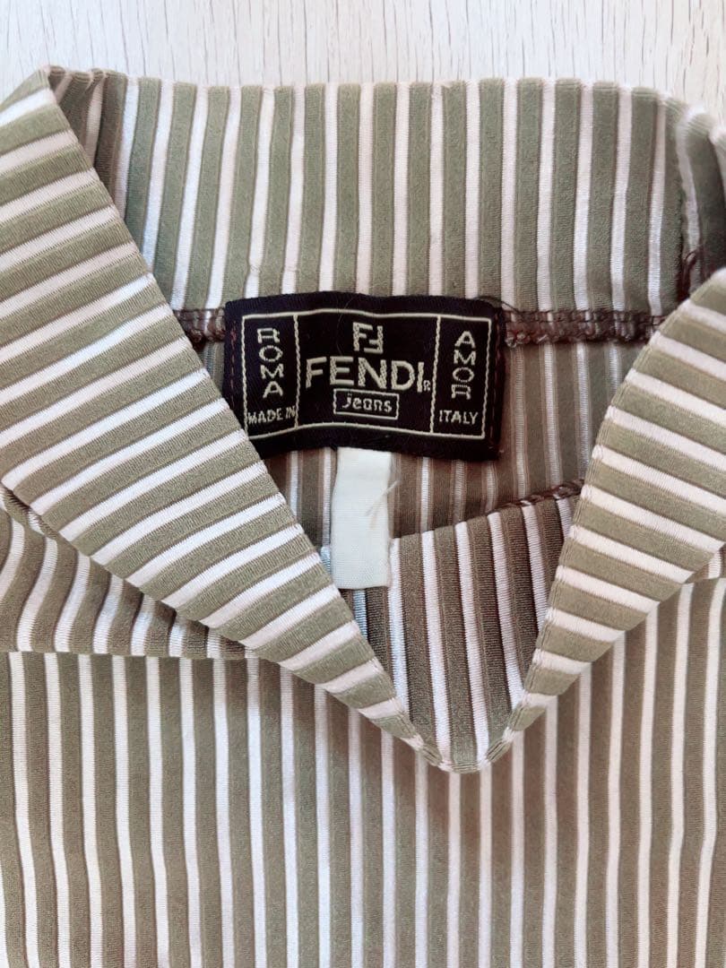 FENDI ストライプ Tシャツ 半袖