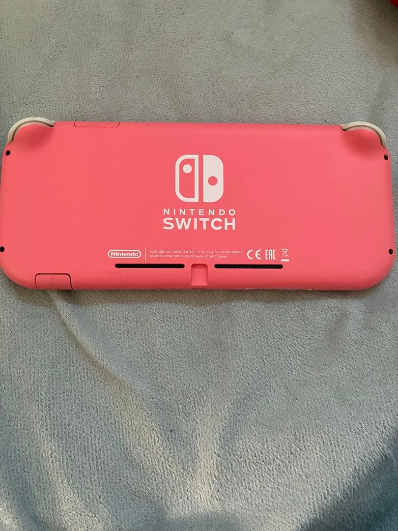 Nintendo Switch Lite ピンク 本体 ケース、充電器付き