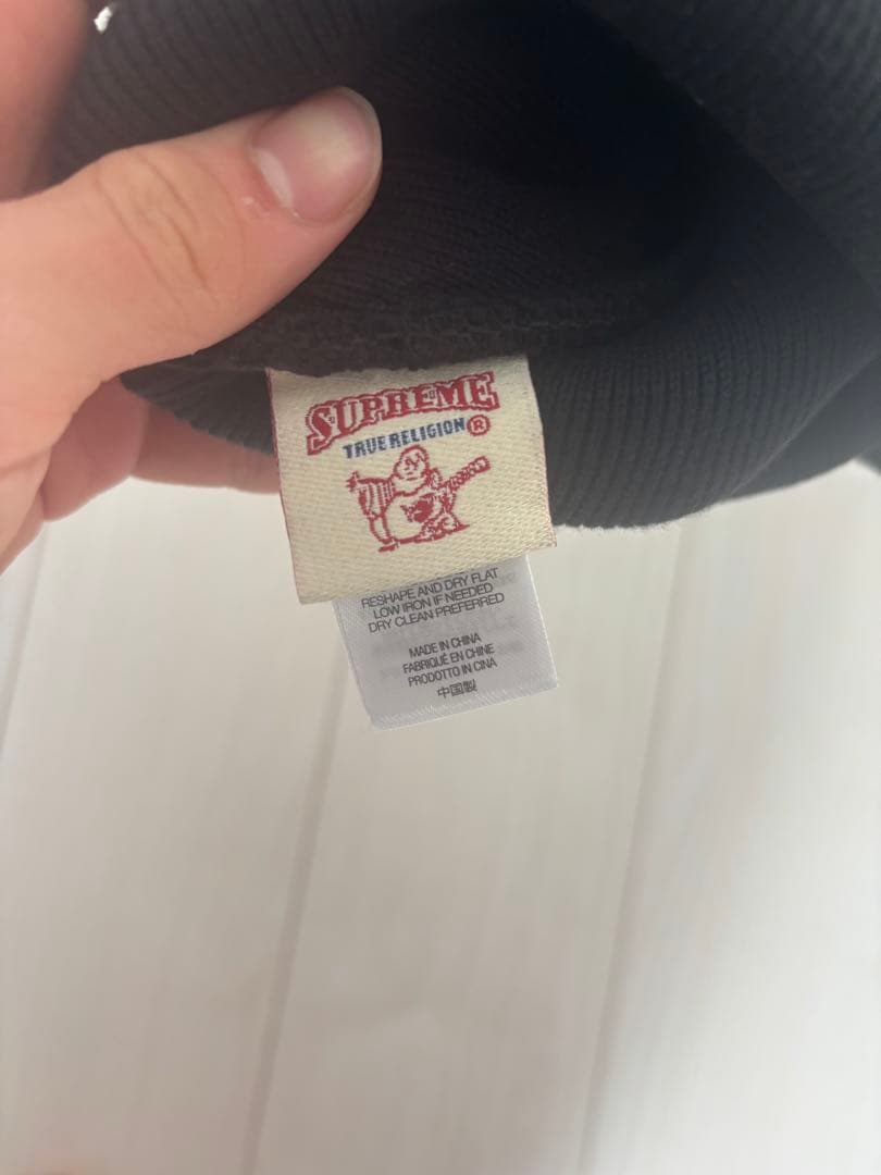 SUPREME × TRUE RELIGION ニット帽