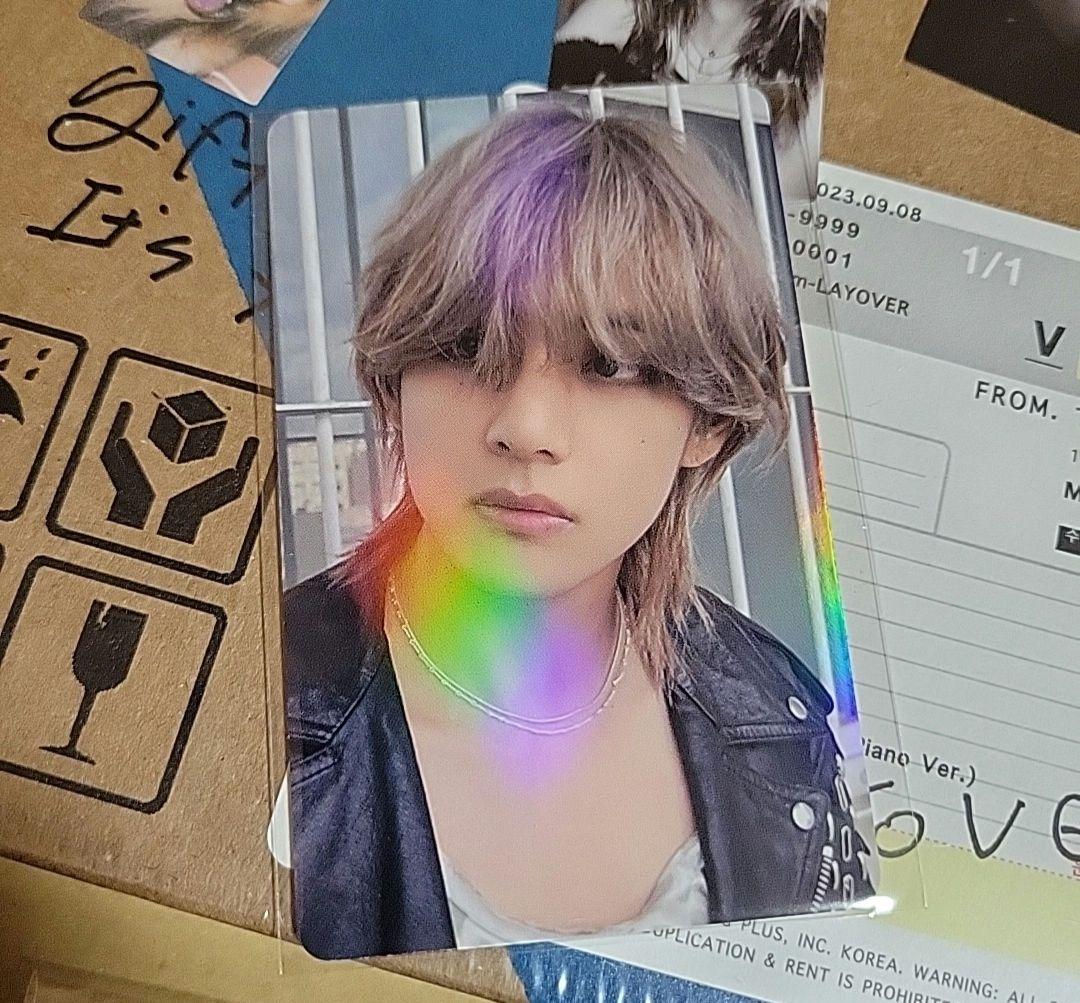 BTS V テヒョン LAYOVER フォトカード付き