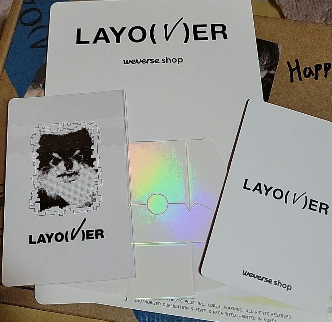 BTS V テヒョン LAYOVER フォトカード付き