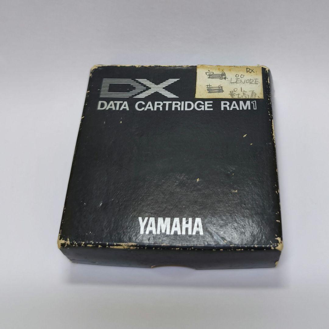 鍵盤楽器 YAMAHA DX DATA CARTRIDGE RAM1 2/2