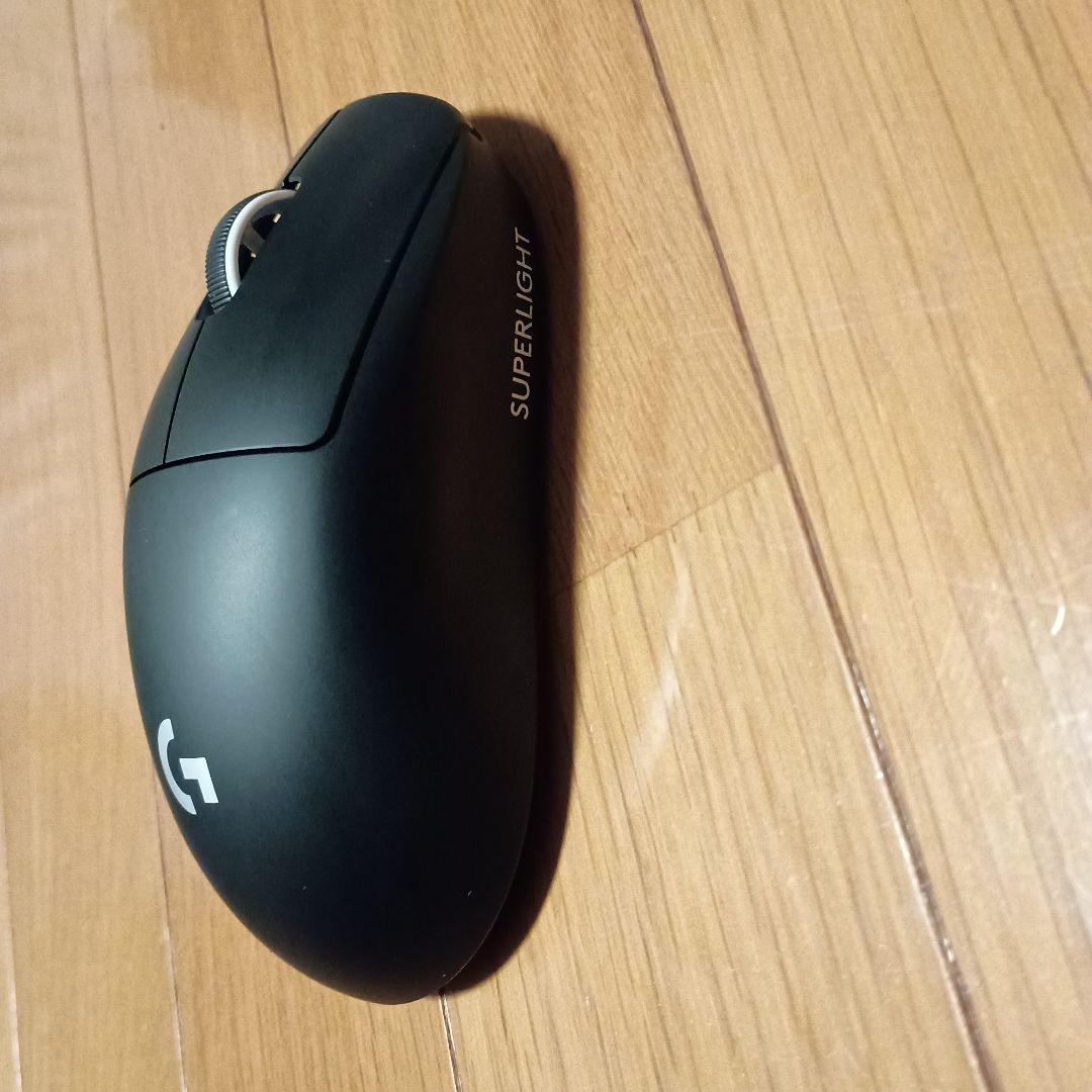 【動作良好】Logicool G PRO X SUPERLIGHT ブラック