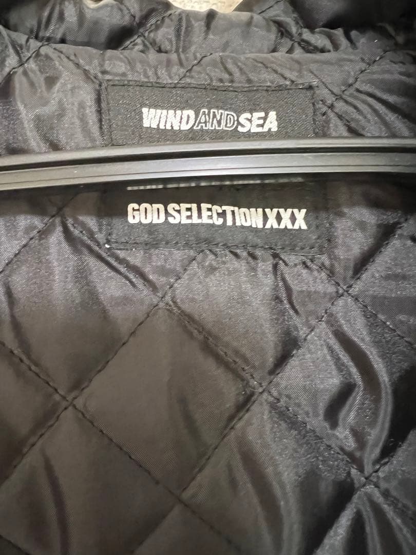 WIND AND SEA × GODSELECTION XXX コート レッド