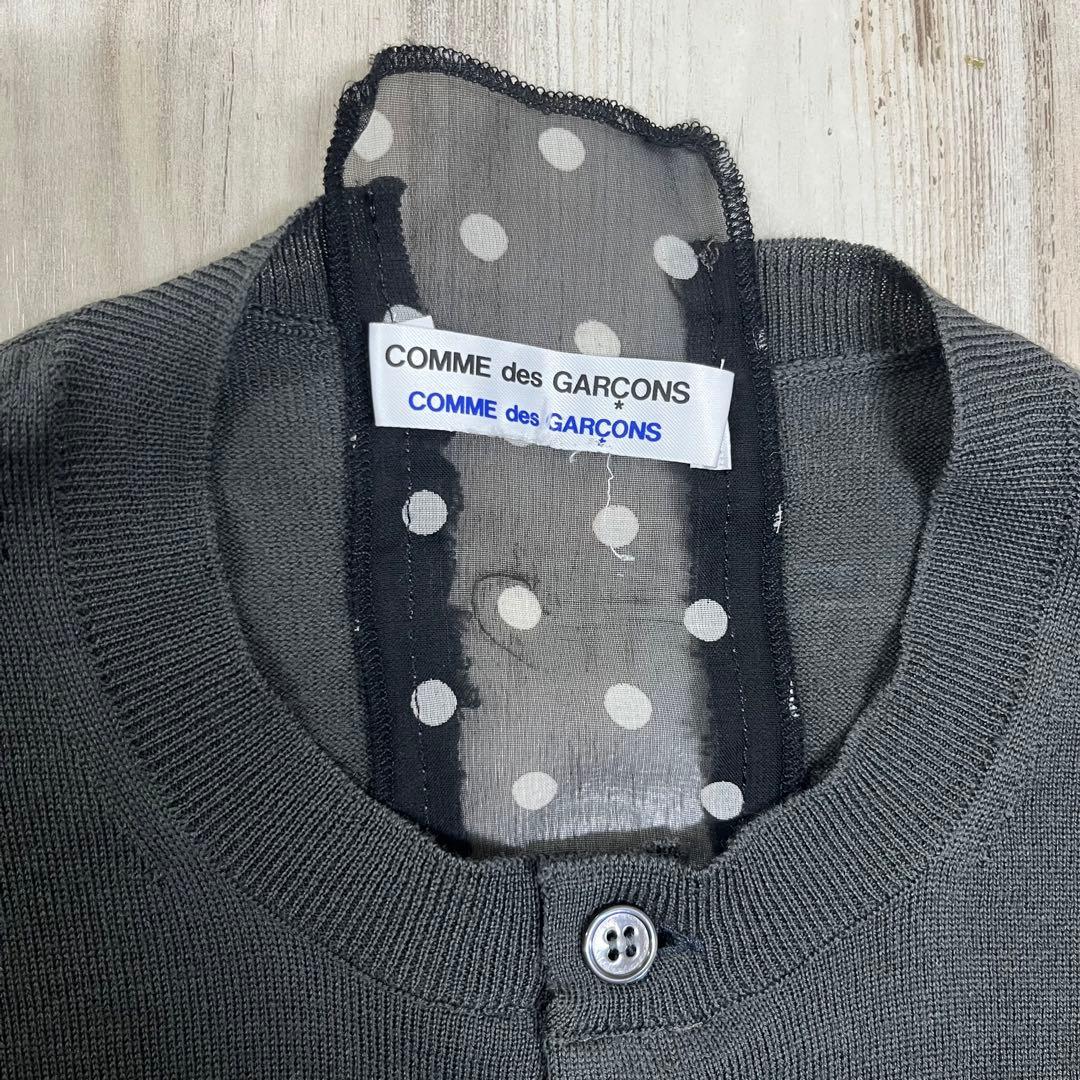 【希少イタリア生産】 COMME des GARÇONS カーディガン