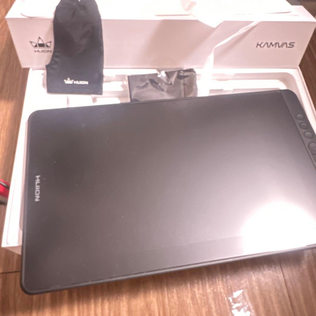 huion kamvas 13 液タブ　ペンタブ　1度使用したのみ