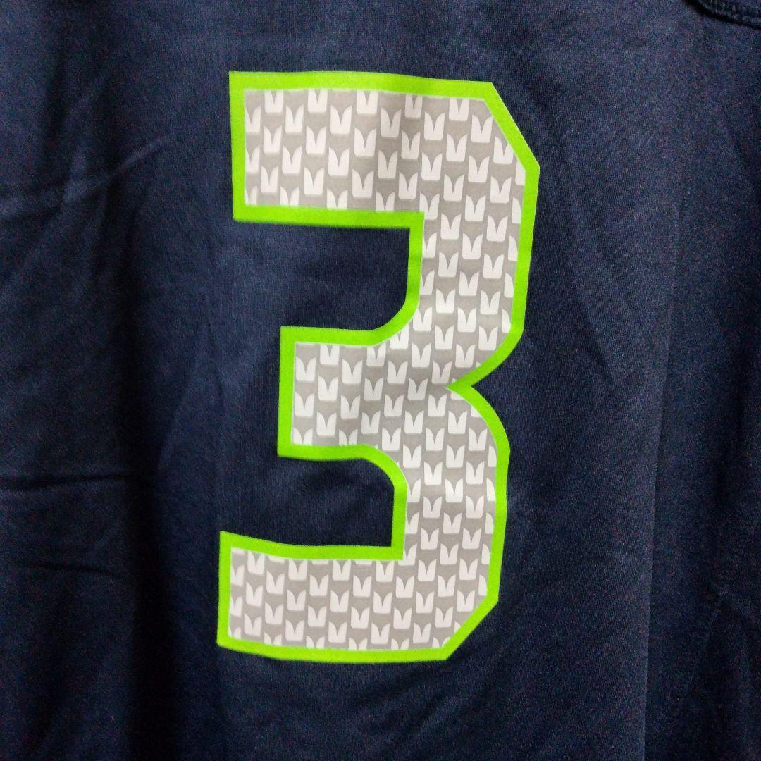 タグ付き未使用品　NFL シーホークス ラッセル・ウィルソン NIKE XL