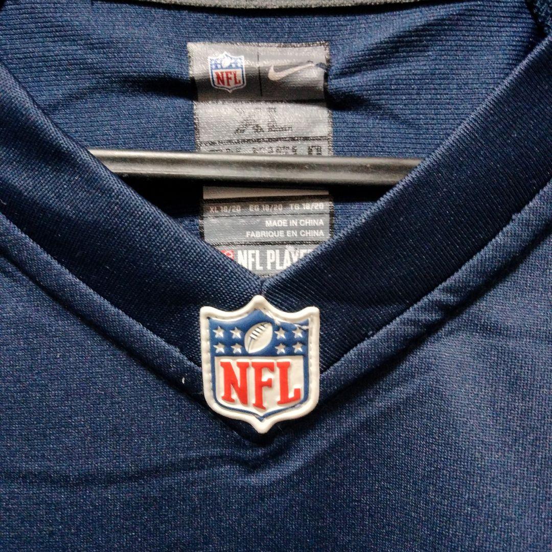 タグ付き未使用品　NFL シーホークス ラッセル・ウィルソン NIKE XL