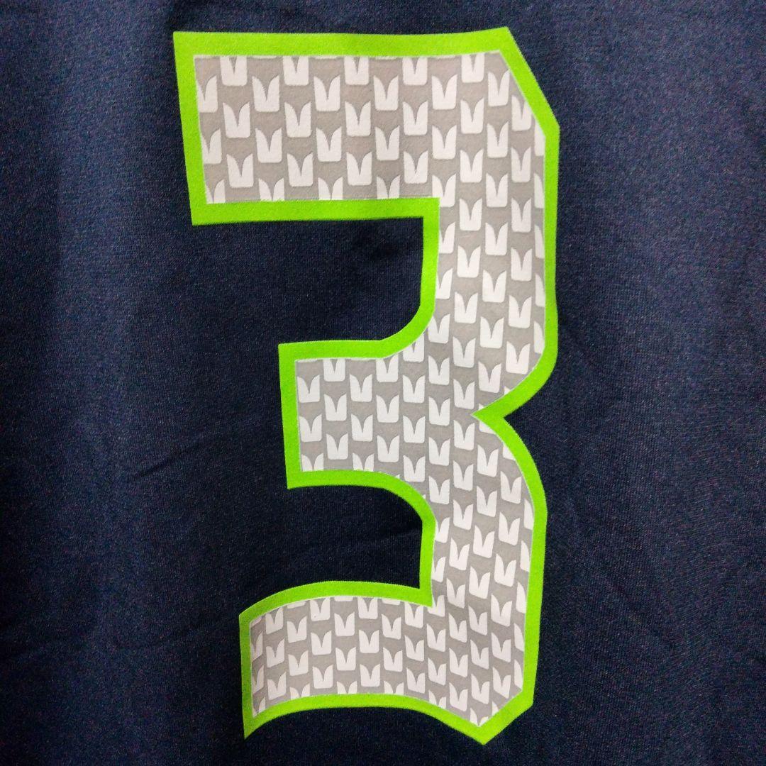 タグ付き未使用品　NFL シーホークス ラッセル・ウィルソン NIKE XL