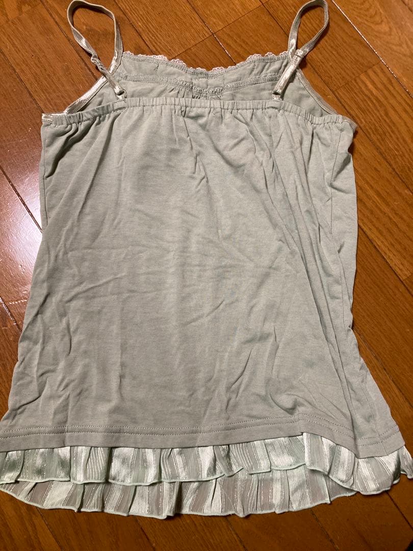 axes femme♡ビッグリボンキャミソール♡ミントグリーン♡