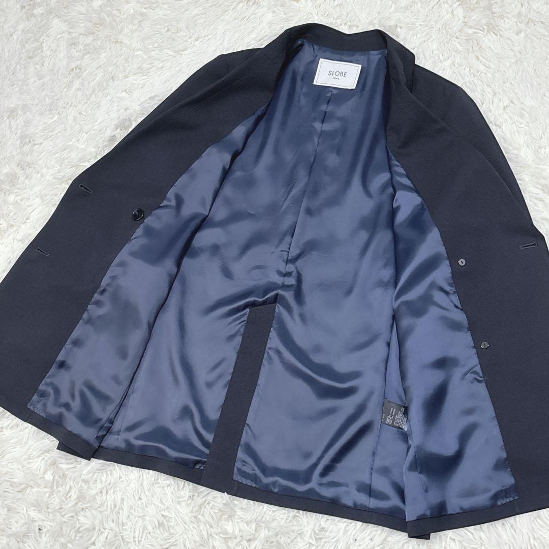 美品☆ SLOBE IÉNA ウォッシャブルツイルダブルジャケット　38