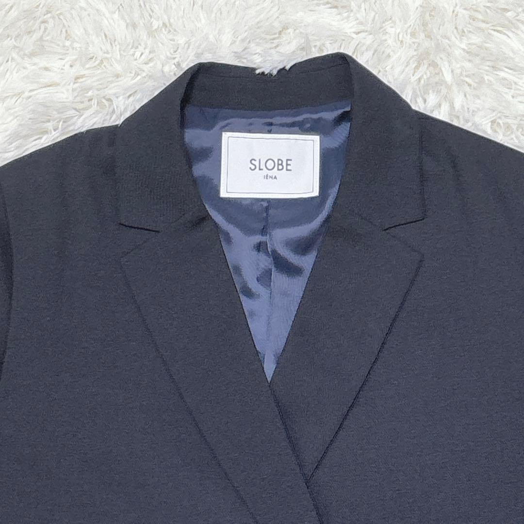 美品☆ SLOBE IÉNA ウォッシャブルツイルダブルジャケット　38