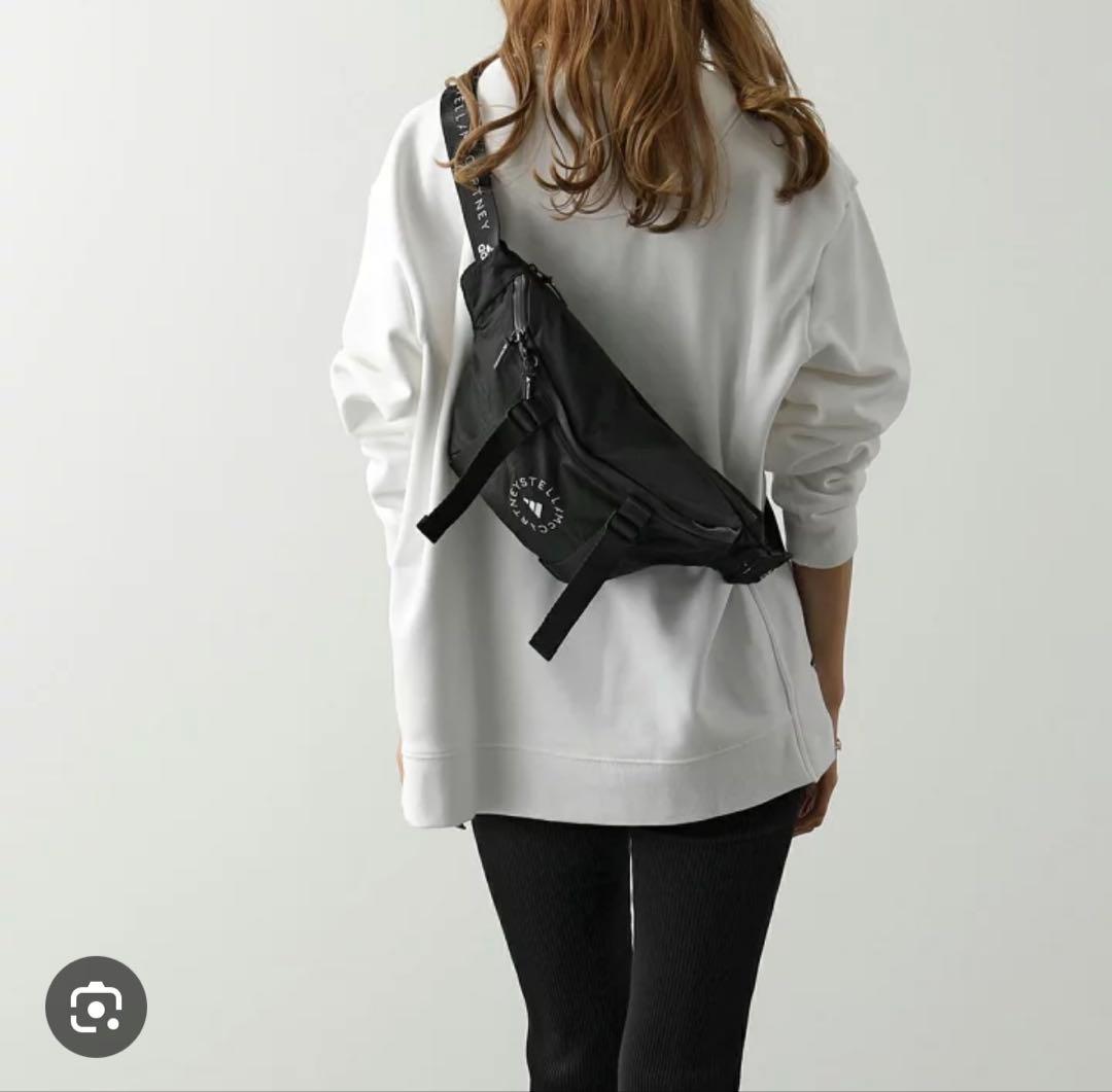 adidas by Stella McCartney ロゴ バムバッグ リュック