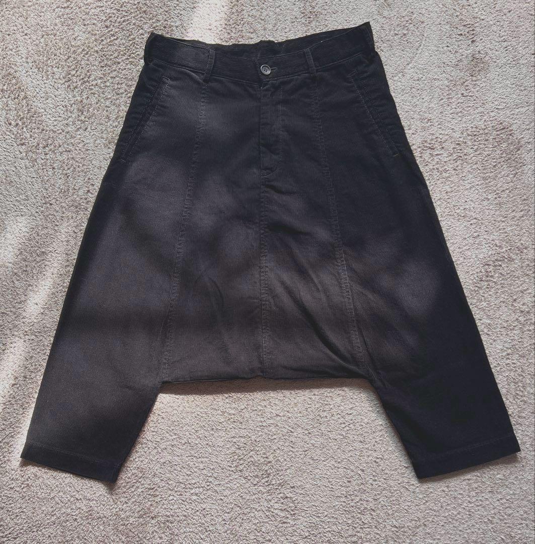 ブラック コムデギャルソン サルエルパンツ XS