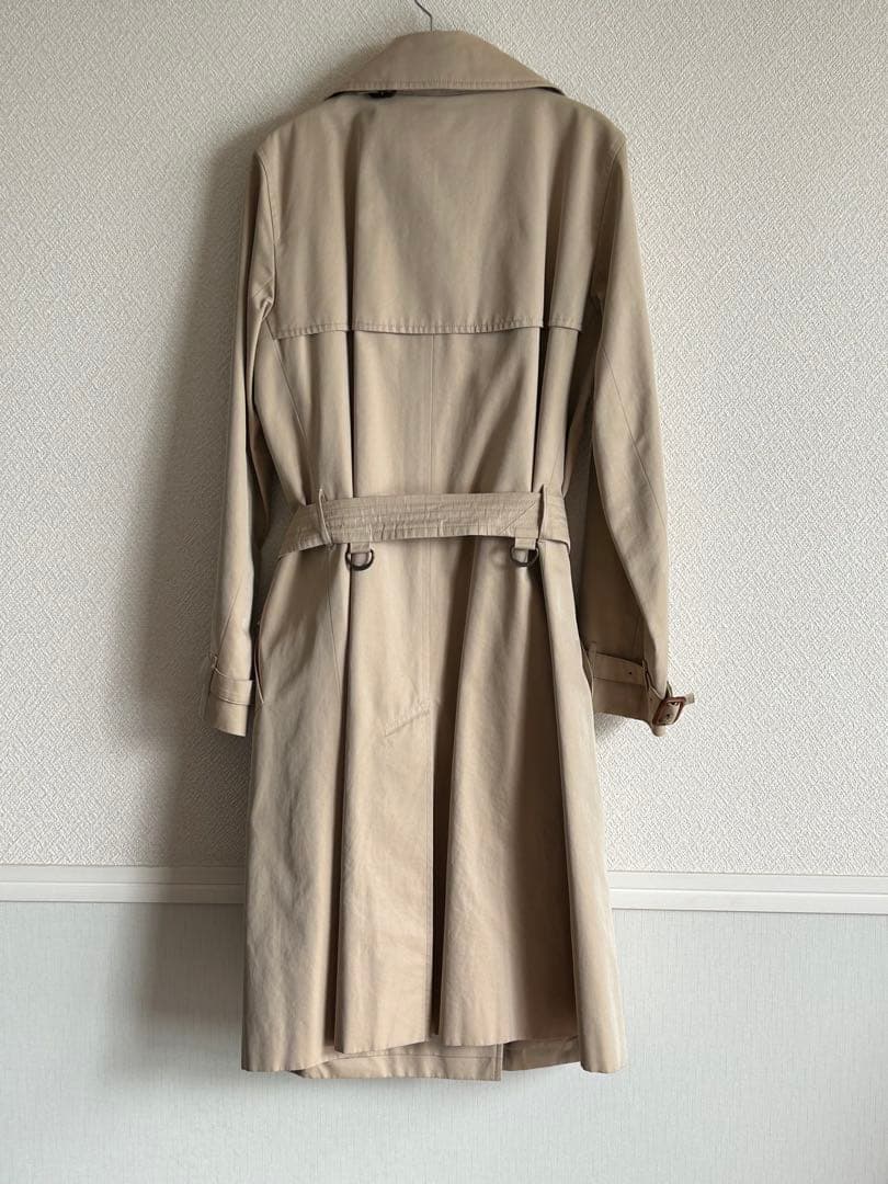 BURBERRY ベージュ トレンチコート 38 レディース、ウール裏地付