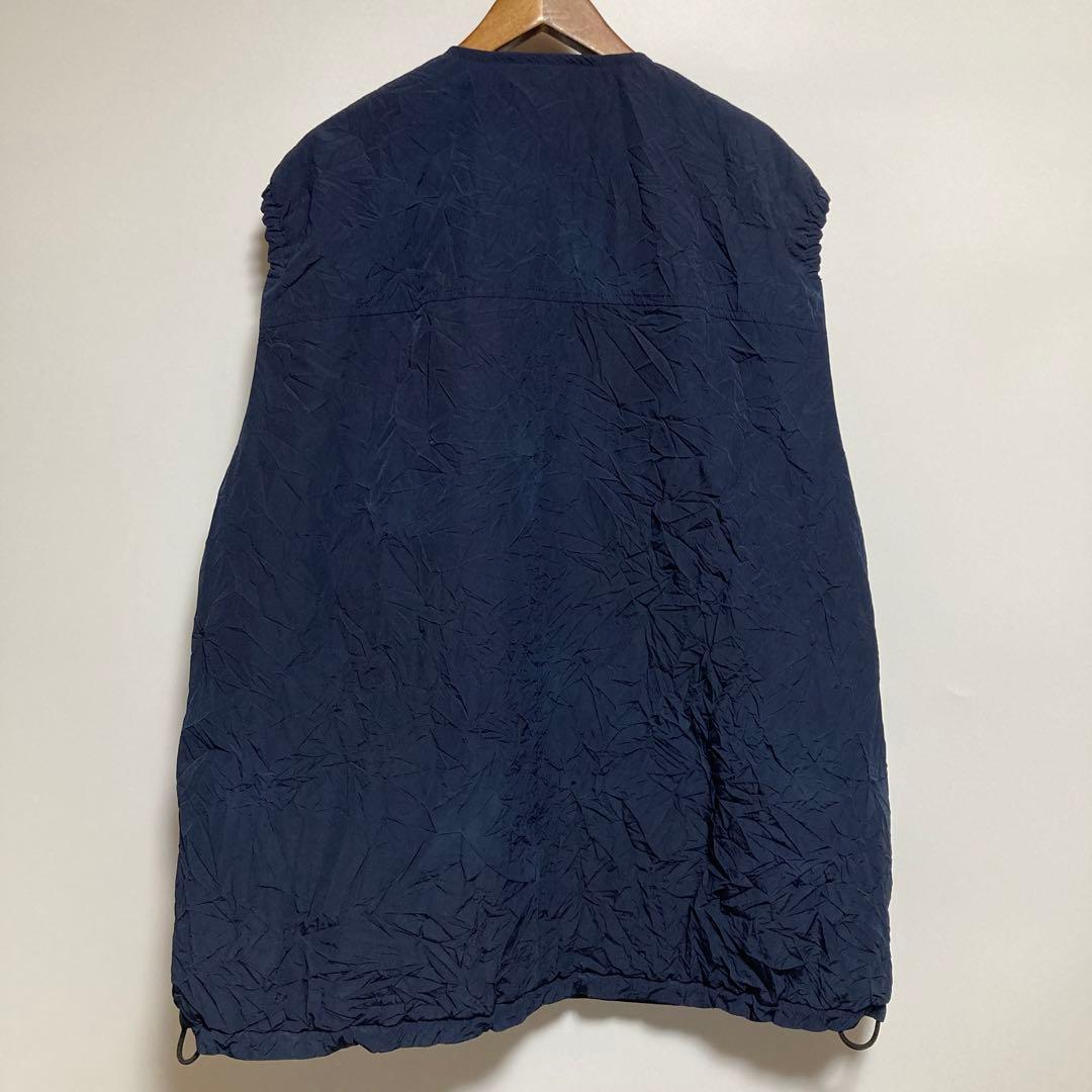 BLUE BLUE ブルーブルー 23AW ナイロン ジップ ベスト