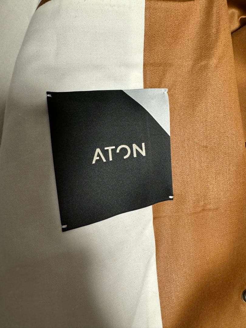 【ほぼ新品】ATON ブルゾン