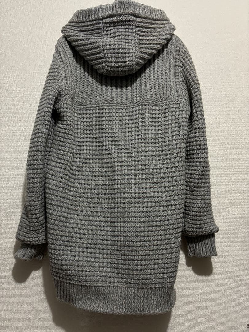 Bark ウールニットダッフルコート