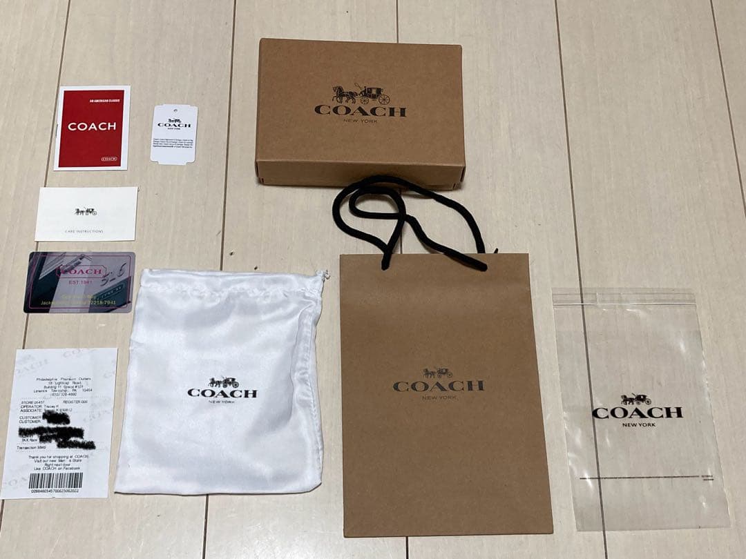 COACH コーチ CW786 二つ折り財布 シグネチャー　キャンバス