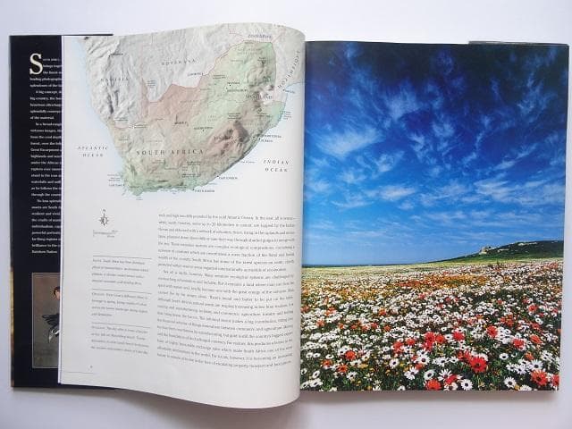 洋書◆南アフリカ写真集 本 民族 風景 景色 自然 植物 動物