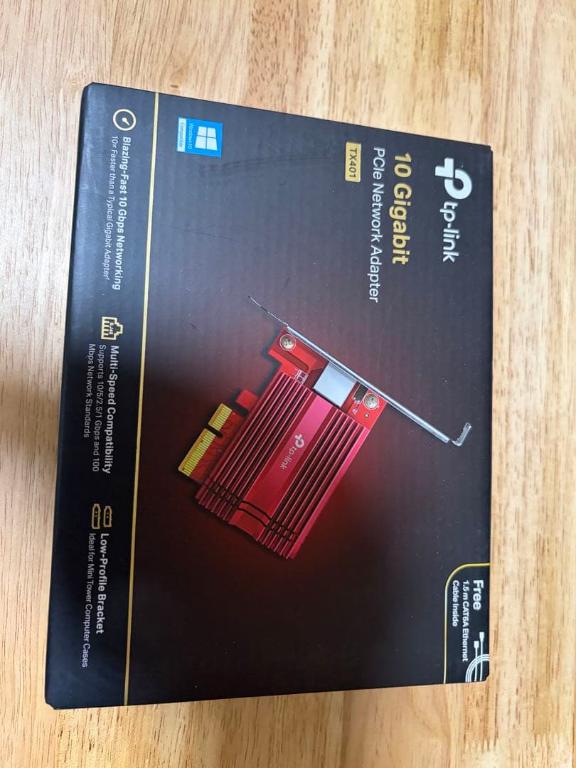 TP-Link LANカード　10gbps TX401
