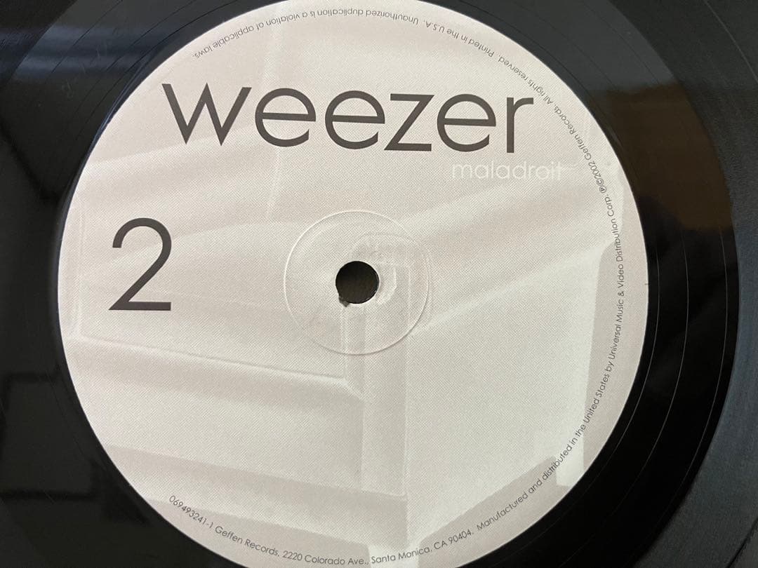【LP】weezer - maladroit アナログレコードUSオリジナル盤