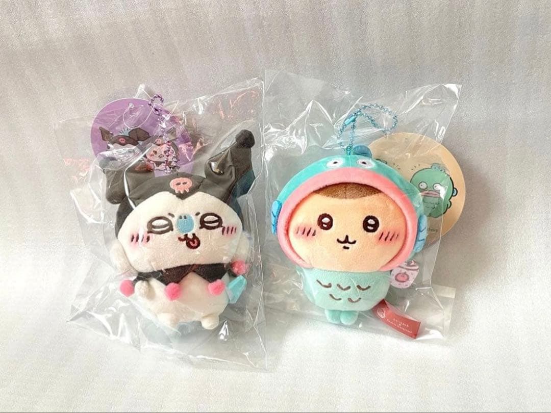 ちいかわ サンリオ キャラクターズ マスコット 全7種 セット ぬいぐるみ