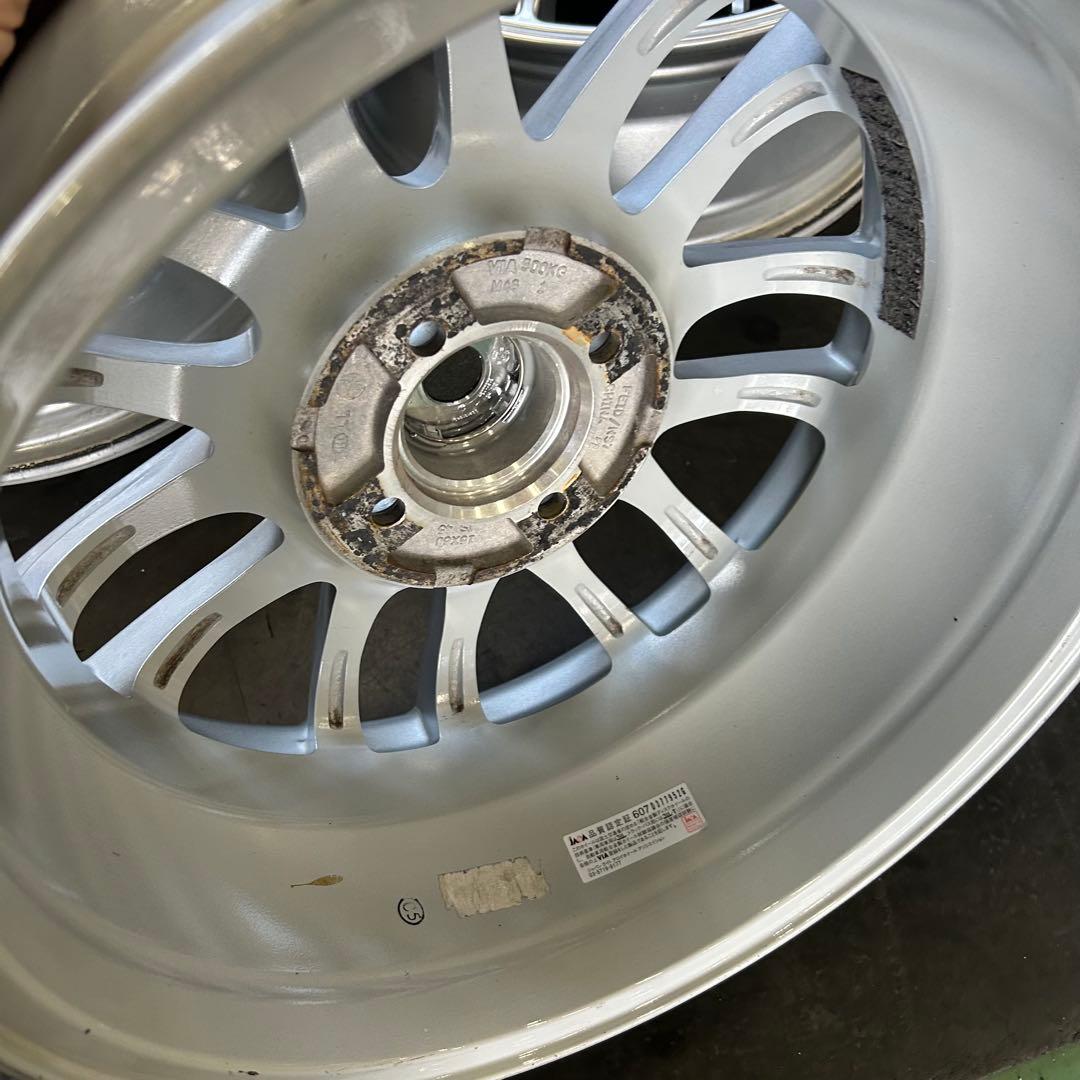 中古アルミ4穴車　15x6.0 フィット、アクア、ヤリス、カローラ、スイフトなど