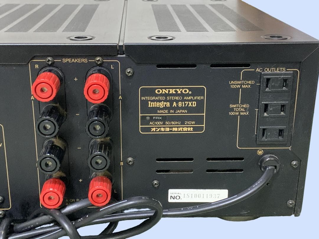 M6561 ONKYO プリメインアンプ Integra A-817XD