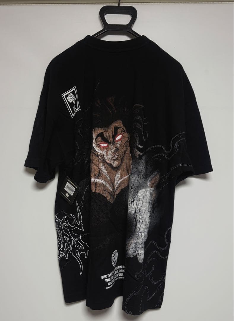 DARC SPORT x 刃牙 範馬勇次郎　Tシャツ　Mサイズ　黒