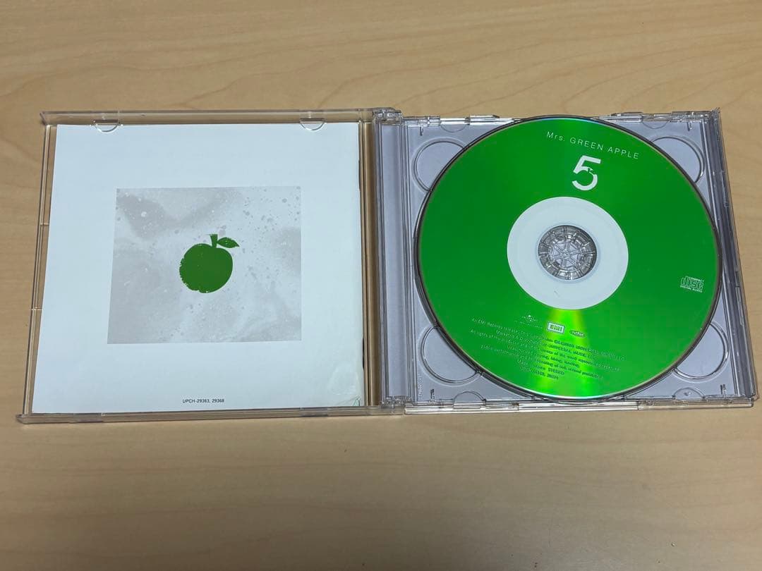 Mrs. GREEN APPLE 5 初回限定版Blu-ray フェーズ1