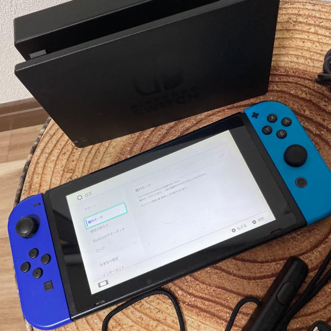 Nintendo Switch ニンテンドースイッチ本体BLU/NBLU箱無し①