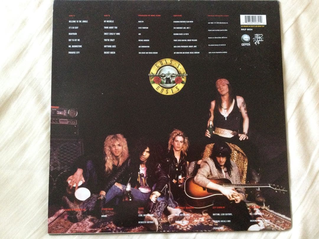 洋楽 Guns N' Roses Appetite For Destruction