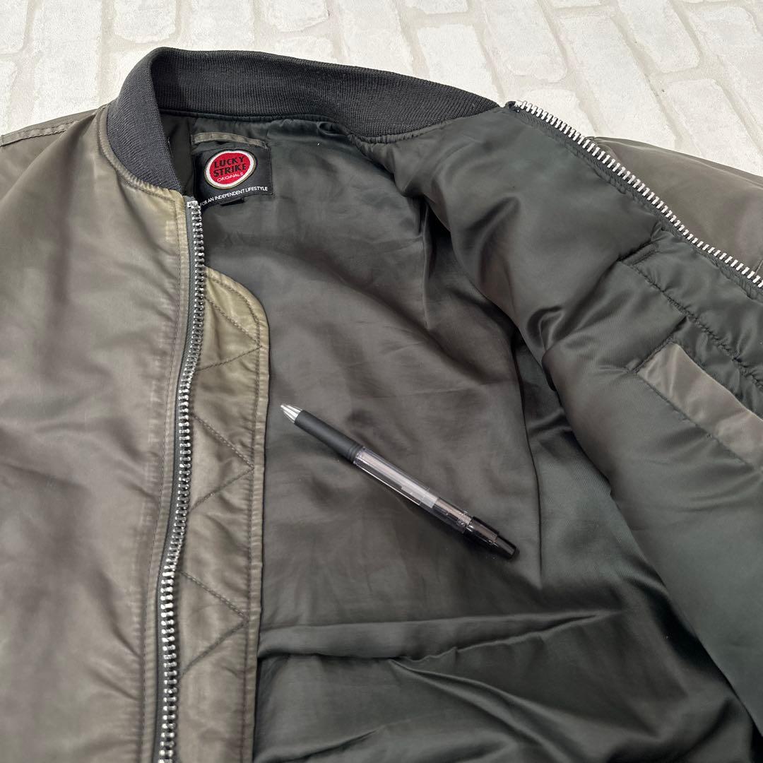 ラッキーストライク LUCKY STRIKE MA-1 ミリタリー ジャケット