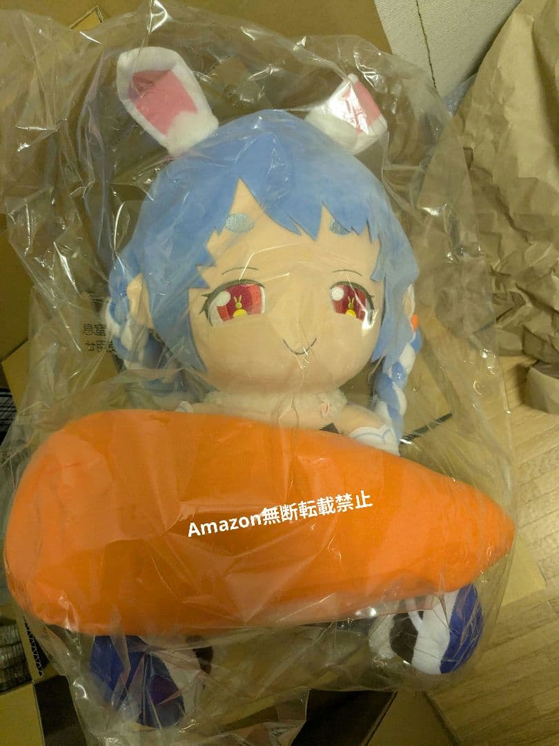 兎田ぺこら　pcクッション　ぬいぐるみ　ホロライブ　受注生産限定品