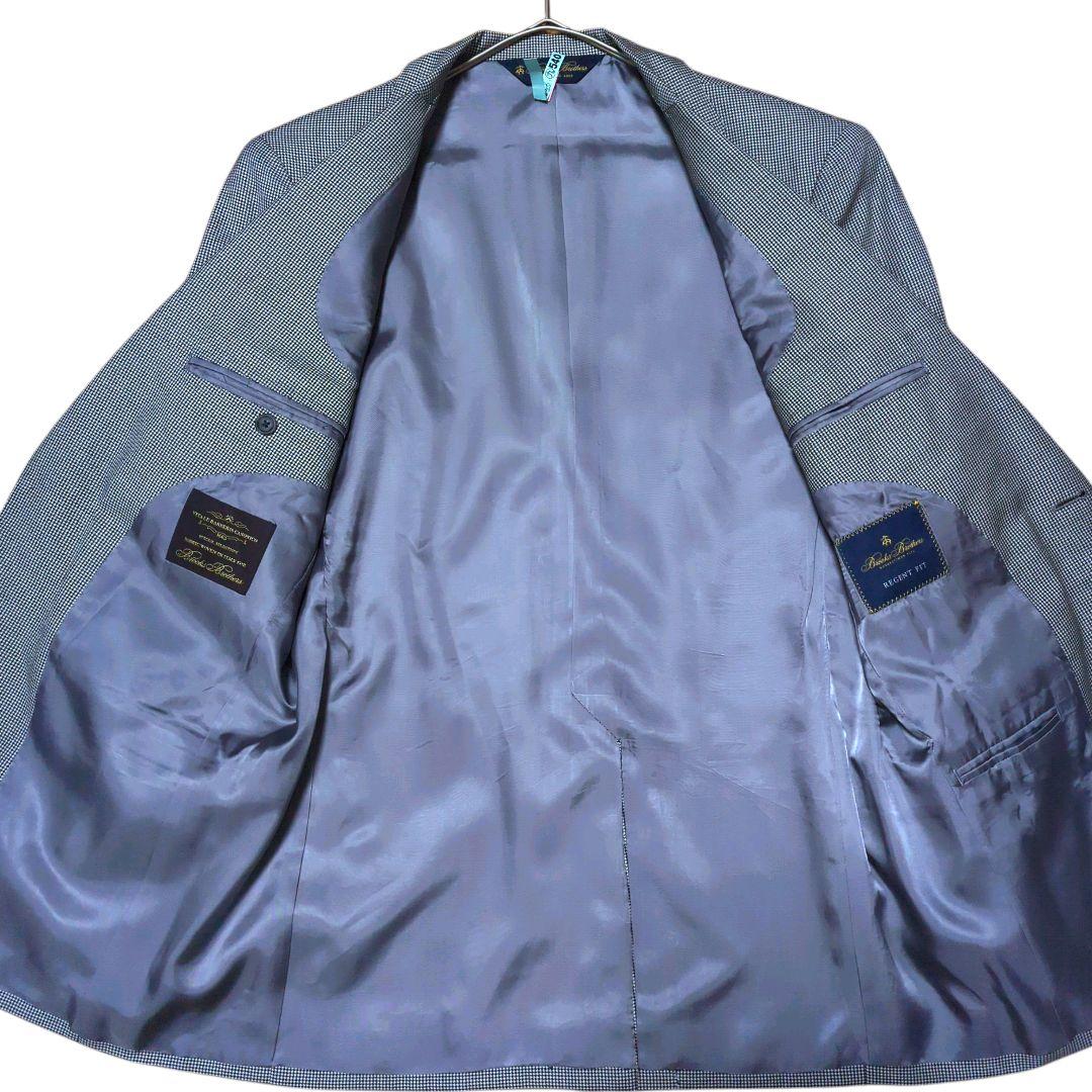 Brooks Brothers テーラードJKT 千鳥柄 伊カノニコ