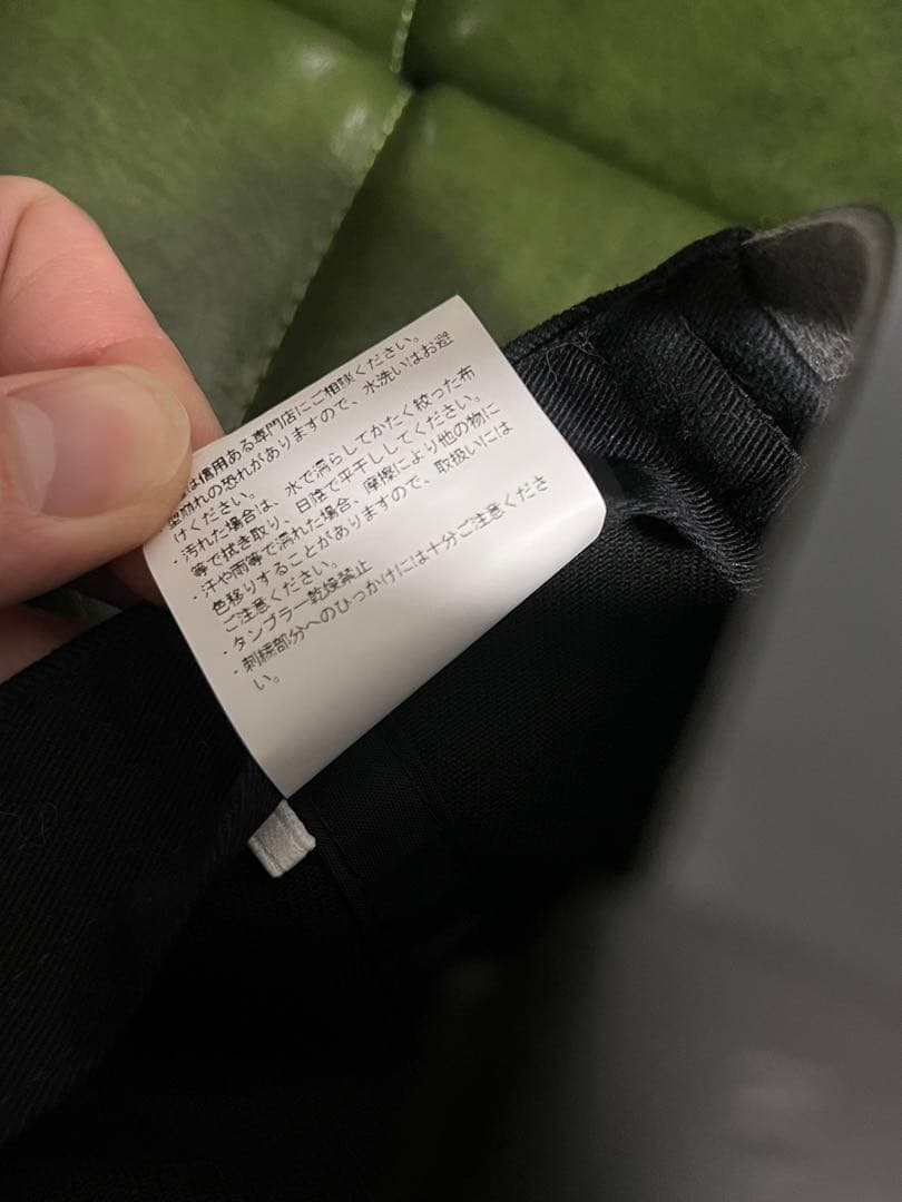 ★正規/美品★wtaps 23ss キャップ 黒 フリーサイズ ダブルタップス