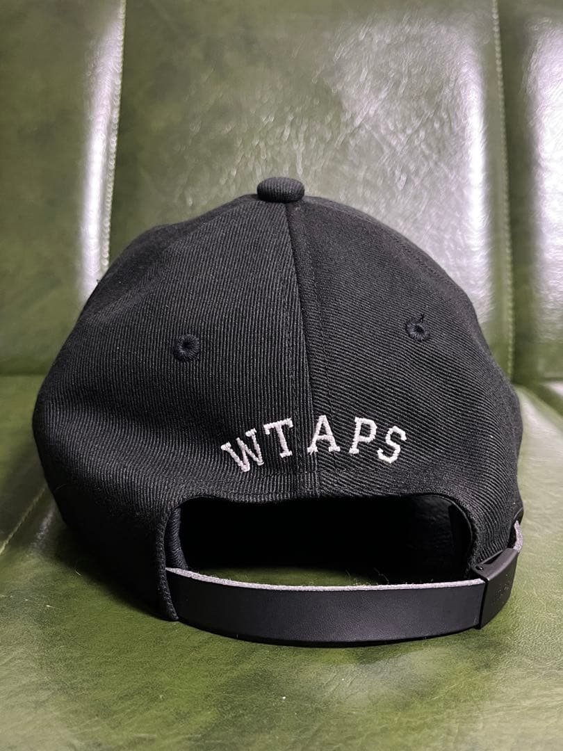 ★正規/美品★wtaps 23ss キャップ 黒 フリーサイズ ダブルタップス