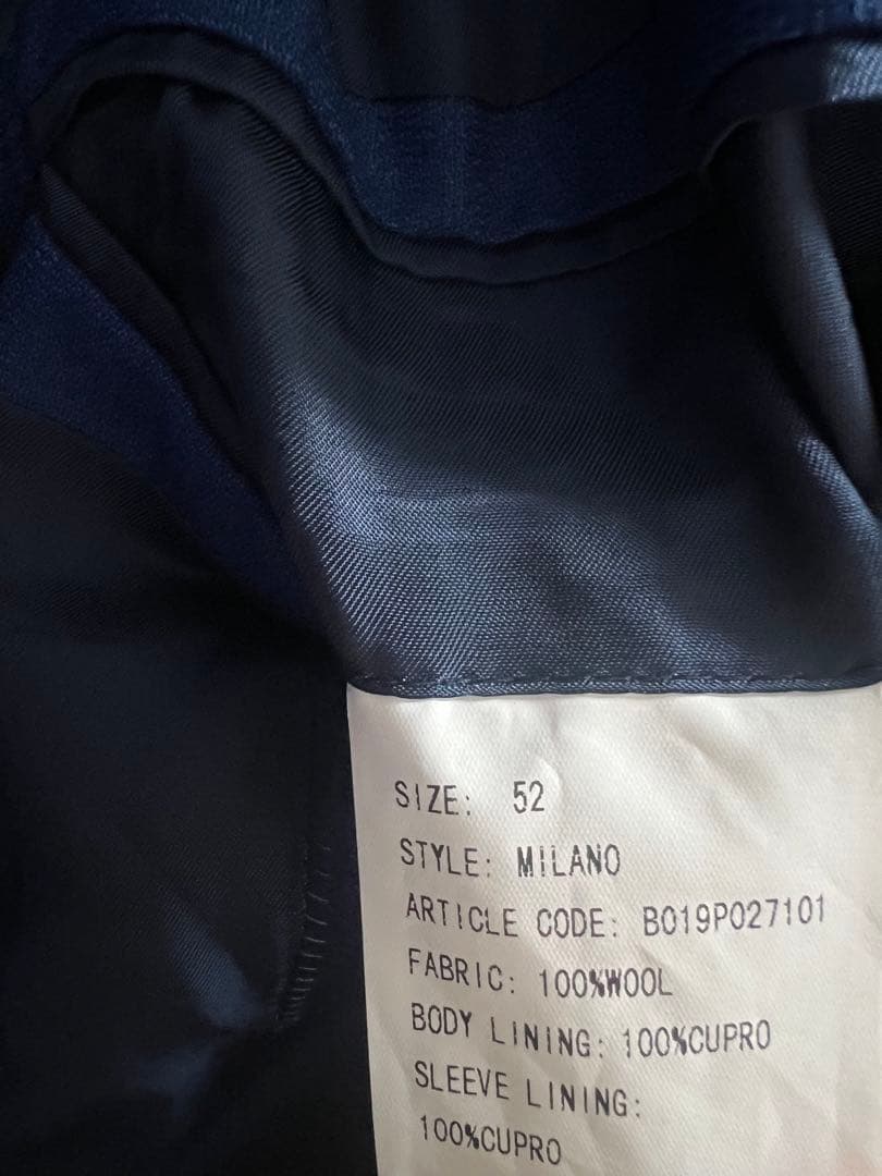 未使用 イタリア BOGGI MILANO スーツセット 52 CANONICO