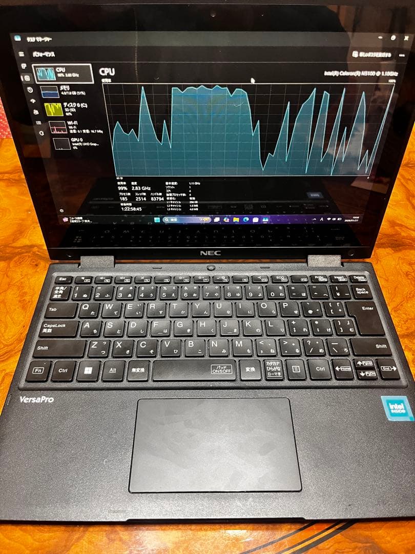 NEC VersaPro SSD128GB 8GB N5100 AC付