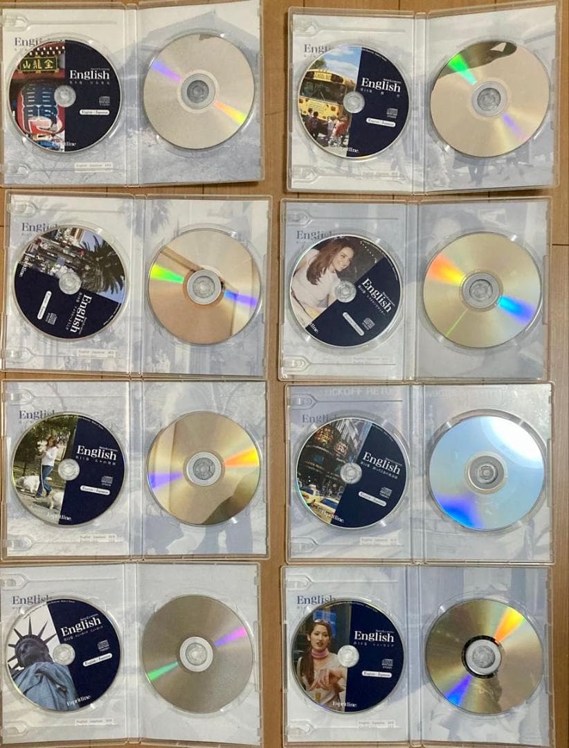 スピードラーニング English 英会話 CD 全48巻セット　CDプレーヤー