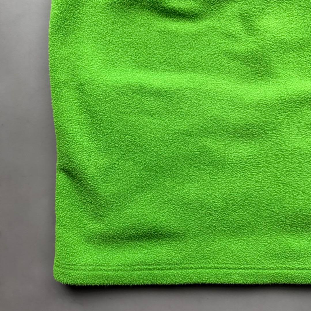 STUSSY TEMPO LAYER VEST フリースベスト ライムグリーン